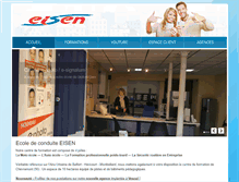 Tablet Screenshot of eisen.fr