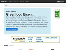 Tablet Screenshot of eisen.de
